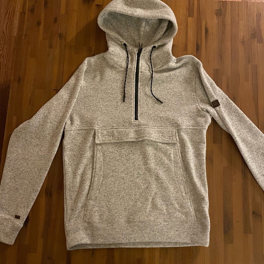 Billabong heather grey fleece